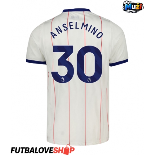 Dres Chelsea Aaron Anselmino #30 Tretina 2026-27 Krátky Rukáv